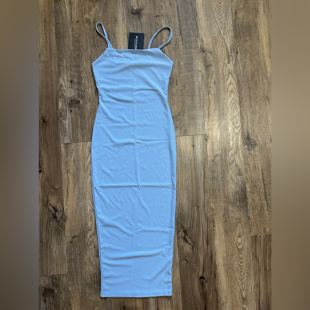 PrettyLittleThing strappy midi dress